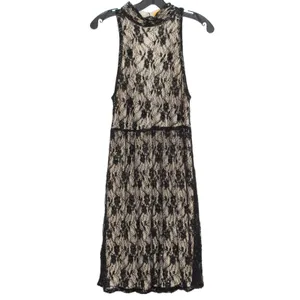 Alice + Olivia Dress Silk Lace Whimsigoth Boho Dark Academia Romantic Goth XS thumbnail 2