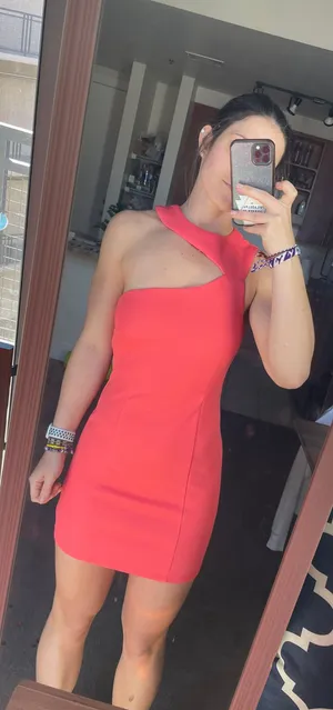 Tobi One Shoulder Dress thumbnail 1