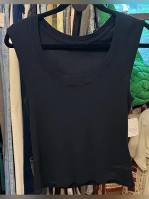 NWT Free People We The Free Ballad Reversible Tank - black - large *IR* thumbnail 7