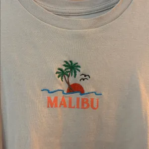 Homegirl Society Size Small Tan Malibu Beach Tank Top thumbnail 3