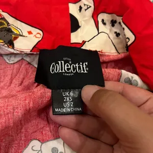 Collectif London Liza Cat Croupier Red Swing Dress (Size 2)‎ thumbnail 11