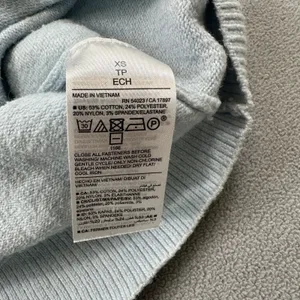 Old Navy Womens Cardigan Sweater XS Light Blue Button Front Knitwear Casual Top thumbnail 6