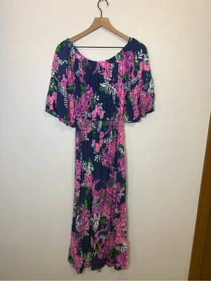 Lilly Pulitzer Ravyn Midi Dress in Ruffle Your Feathers thumbnail 5