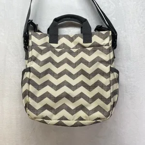 Skip Hop Duo Signature Carry All Diaper‎ Bag - Grey/White Chevron thumbnail 12