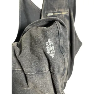 FREE PEOPLE MOVEMENT Hot Shot Jumpsuit Acid Washed Black Medium thumbnail 6