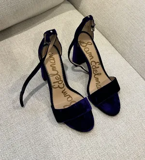 Velvet Block Heels Sam Edelman  thumbnail 1