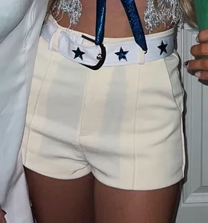 SheIn White shorts thumbnail 2