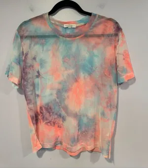 Socialite Lover‎ era mesh blue and pink tshirt thumbnail 1
