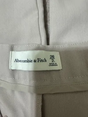 Abercrombie & Fitch sloane tailored pants size 26/2 thumbnail 3