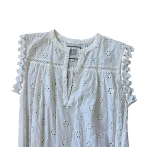 BELL Eyelet Lace Midi Dress White thumbnail 4