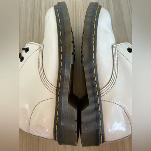 Dr. Martens White and Black Lace-Up Boots thumbnail 7