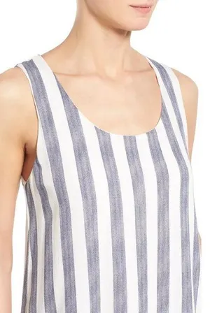 Striped High Low Maxi Dress thumbnail 4