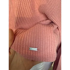 Hollister Ribbed Turtleneck Cropped Sweater Womens XS thumbnail 6