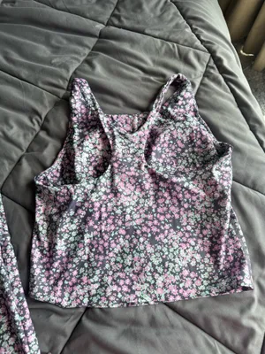 Sage Collective Leggings and Sports Bra Set thumbnail 4