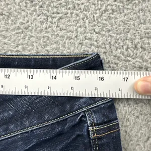 American Eagle Artist Crop Ankle Jeans Low Rise Stretch Straight Women's 10 x 26 thumbnail 7