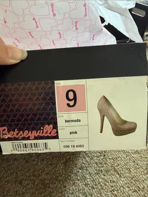 Betsey Johnson Tan Rhinestone Embellished Pointed Toe Heels thumbnail 3