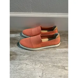Ugg Sammy Slip On Comfort Knit Sneakers Coral Women's Size 7 thumbnail 6