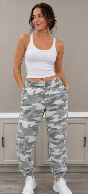 Aerie Camo Joggers thumbnail 1