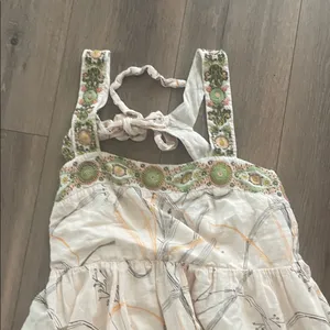 Anthropologie Square Neck Floral Maxi Dress thumbnail 4
