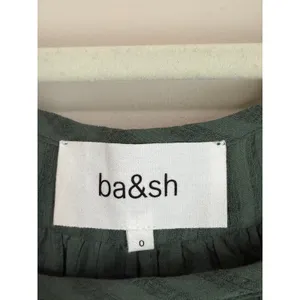 Ba&sh Ruffle Blouse Women‎ Size 0 Sleeveless Lace Embroidered Boho Cotton Blouse thumbnail 8