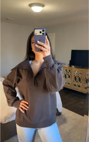 Athleta Seasoft Quarter-Zip thumbnail 3