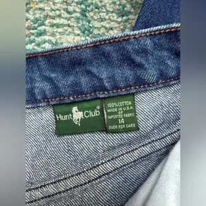 Vintage Hunt Club high waisted casual denim jeans, size 14 thumbnail 7
