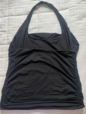 Blank Halter Top Black Size L thumbnail 2