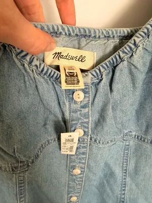 Madewell Cute Denim Dress for Women thumbnail 5