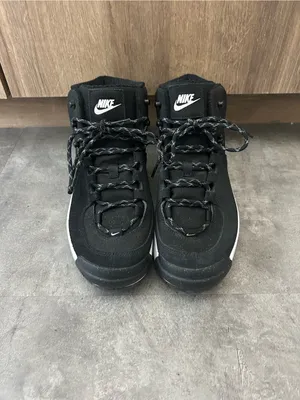 Nike City Classic Women's Lace-up Sneaker Boots Winter Snow Boots Black Size 7 thumbnail 4