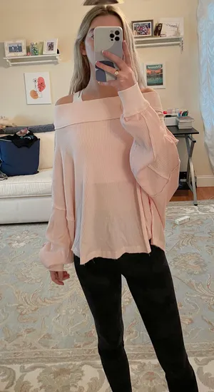 Free People Off-Shoulder Top thumbnail 1