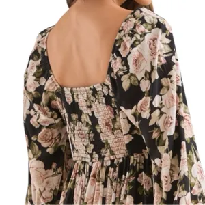 NWT Altar’d State Gracie Floral Mini Dress thumbnail 7