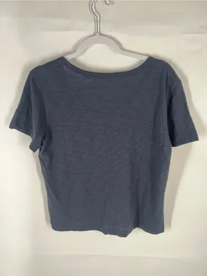 M.M.LaFleur Kenya‎ Organic Cotton Slub Tee Dark Navy Medium thumbnail 6