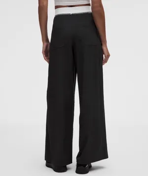 Lululemon Swift High-Rise Wide-Leg Pant Logo Waistband thumbnail 2