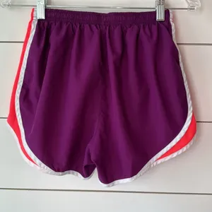 Nike Women's Purple and Pink Running Shorts Sz S thumbnail 3