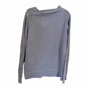 Aerie Women's Sz XL Gray Cowl Neck Cozy Boho Front Pocket Pullover Sweater Y2K thumbnail 5