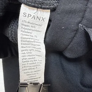 SPANX AirEssentials Womens Tapered Jogger Pants Size M Black Drawstring‎ Pockets thumbnail 6