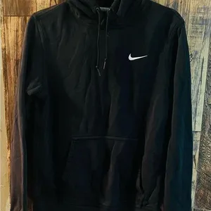 Nike mens/ women's black hooded sweater size small thumbnail 1