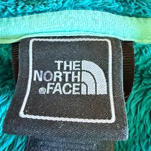 The North Face Osito 2 Fleece Jacket Teal Green Women Large Full Zip Soft Furry thumbnail 3