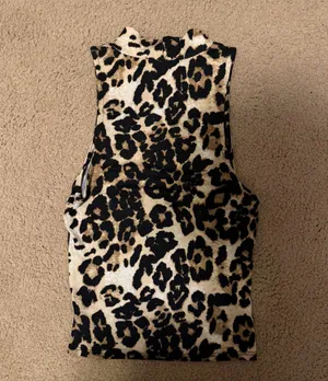 Cheetah Print Top Size XS thumbnail 2