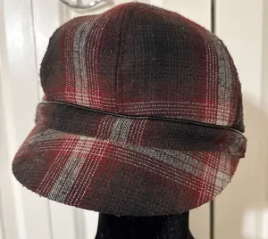 Women's Vintage Scale Newsboy Page Wool Blend Cap One Size‎ thumbnail 1