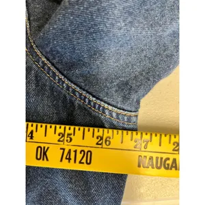 Vintage 90s Denim Chore Jacket Women 22 Blue Button Front Adriana Sport Pockets thumbnail 6