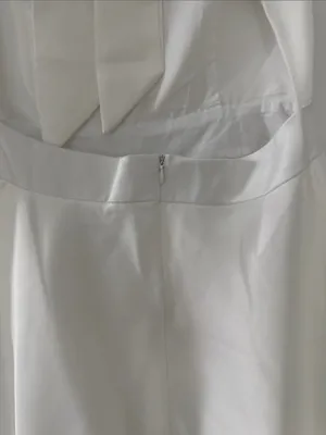 SHEIN White Sleeveless A-Line Party Dress‎ thumbnail 6
