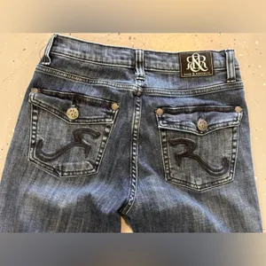 Kasandra rock and republic jeans. Sz 8m. Boot cut low rise thumbnail 2