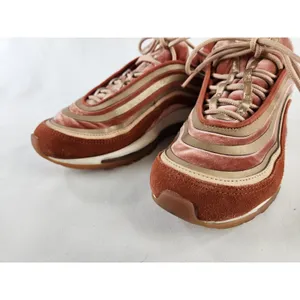 Nike Air Max 97 Womens Ultra 17 LX Dusty Peach Pink ish Sneakers Shoes SZ 8.5‎ thumbnail 8