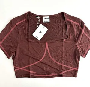 Gymshark L Stitch Feature Crop Top thumbnail 1