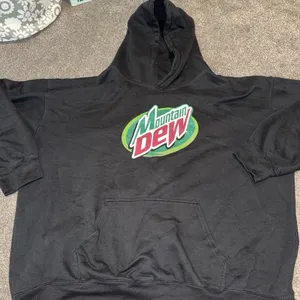 Mountain Dew Hoodie Black Size XXL thumbnail 1