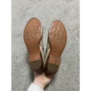 Frye Womens Carson Woven Boot Woven Size 6.5 Cream‎ thumbnail 6