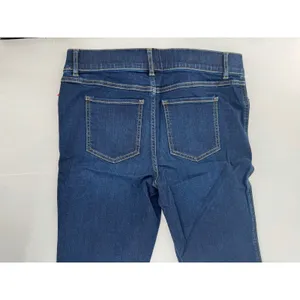 SPANX Flare Jeans Women Petite Large L/G Midnight Wash Pull On Stretch Denim NWT thumbnail 8