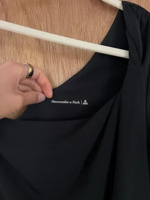 Abercrombie and fitch silky smooth asymmetrical body suit thumbnail 2