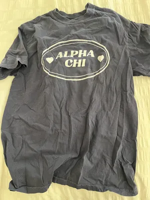 Alpha Chi Comfort Colors T-Shirt thumbnail 1